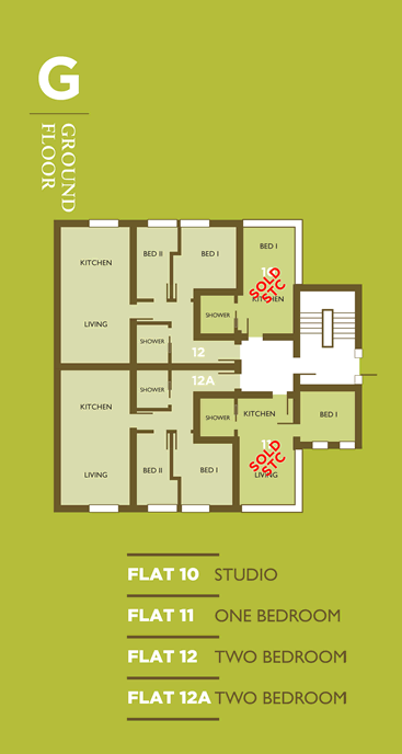 Ground Floor Apartment Layout