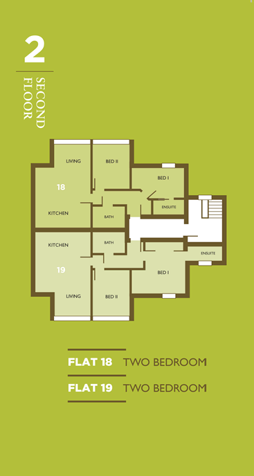 Second Floor Apartment Layout