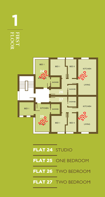 First Floor Apartment Layout