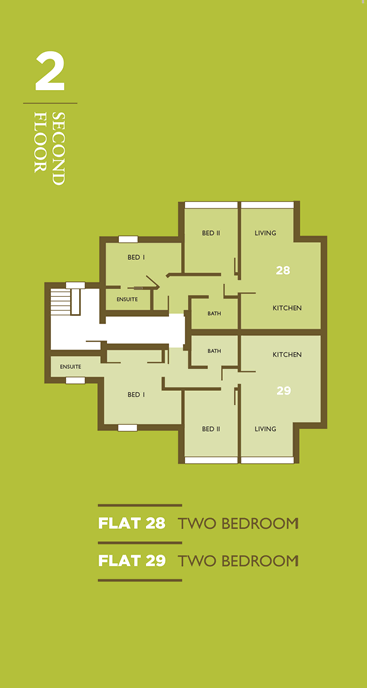 Second Floor Apartment Layout