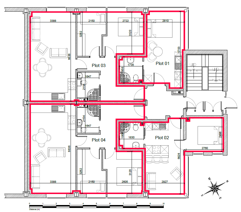 Floor Plans 1,2,3,4