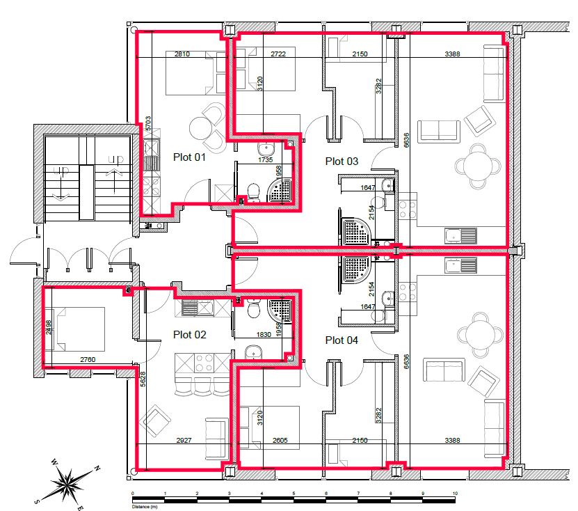 Floor Plans 1,2,3,4